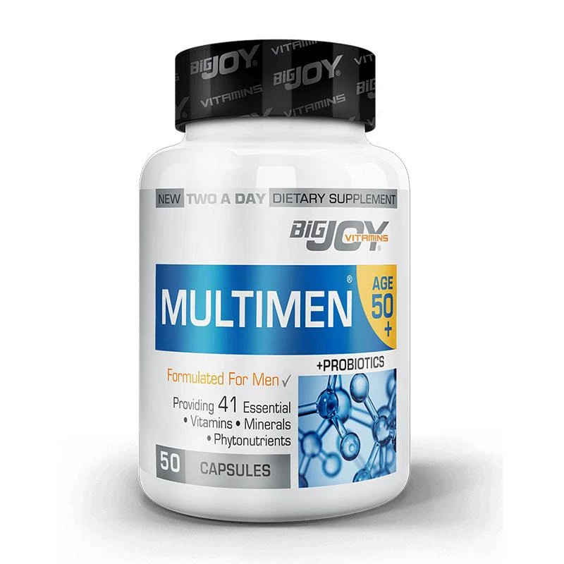 Suda Vitamin Multimen (50+) Mens Multivitamin 50 Bitkisel Kapsül