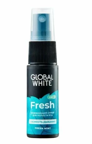 Global White Ağız Spreyi Fresh Mint 15 ml
