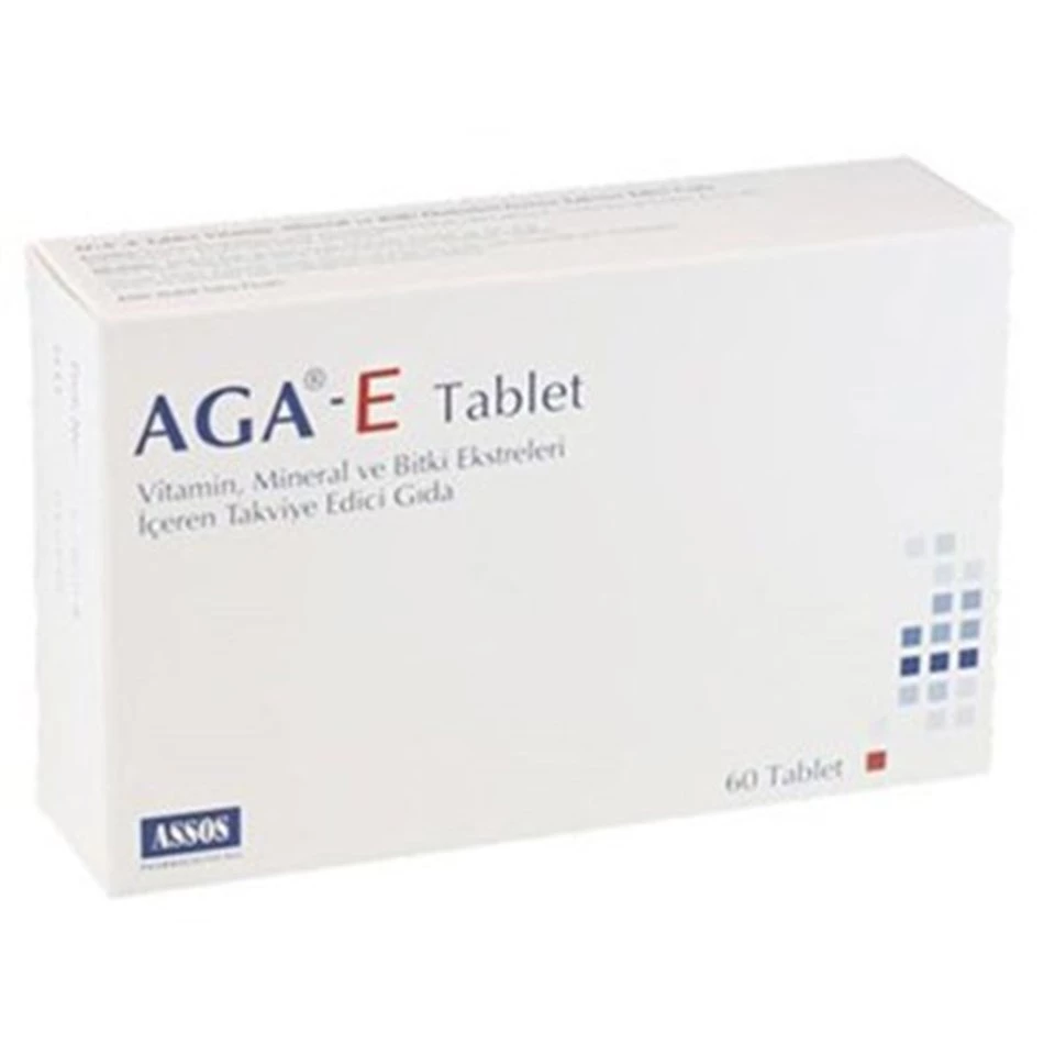 AGA-E Takviye Edici Gıda 60 Tablet