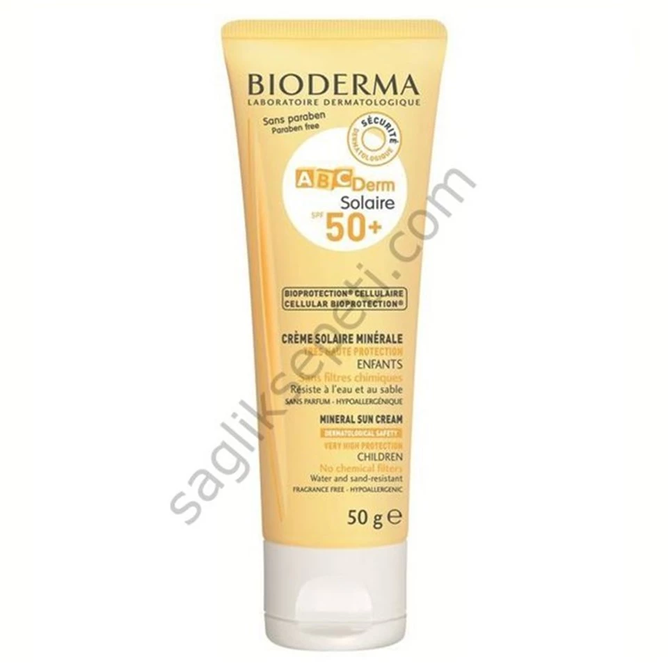 Bioderma Abcderm Mineral Sun Cream 50gr(spf 50+ UVA 20)