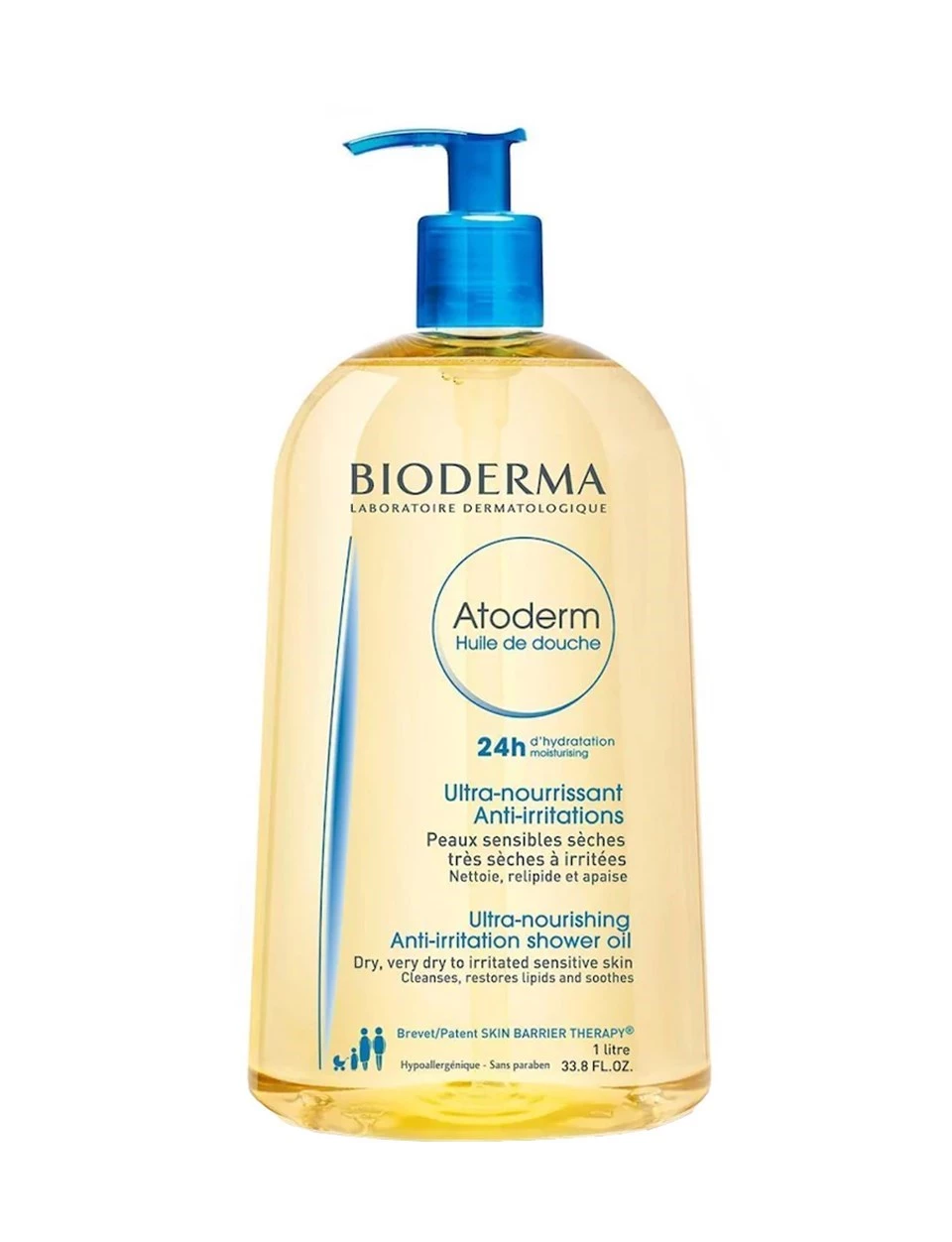 Bioderma Atoderm Shower Oil - Atopik Cilt Duş Yağı 1lt