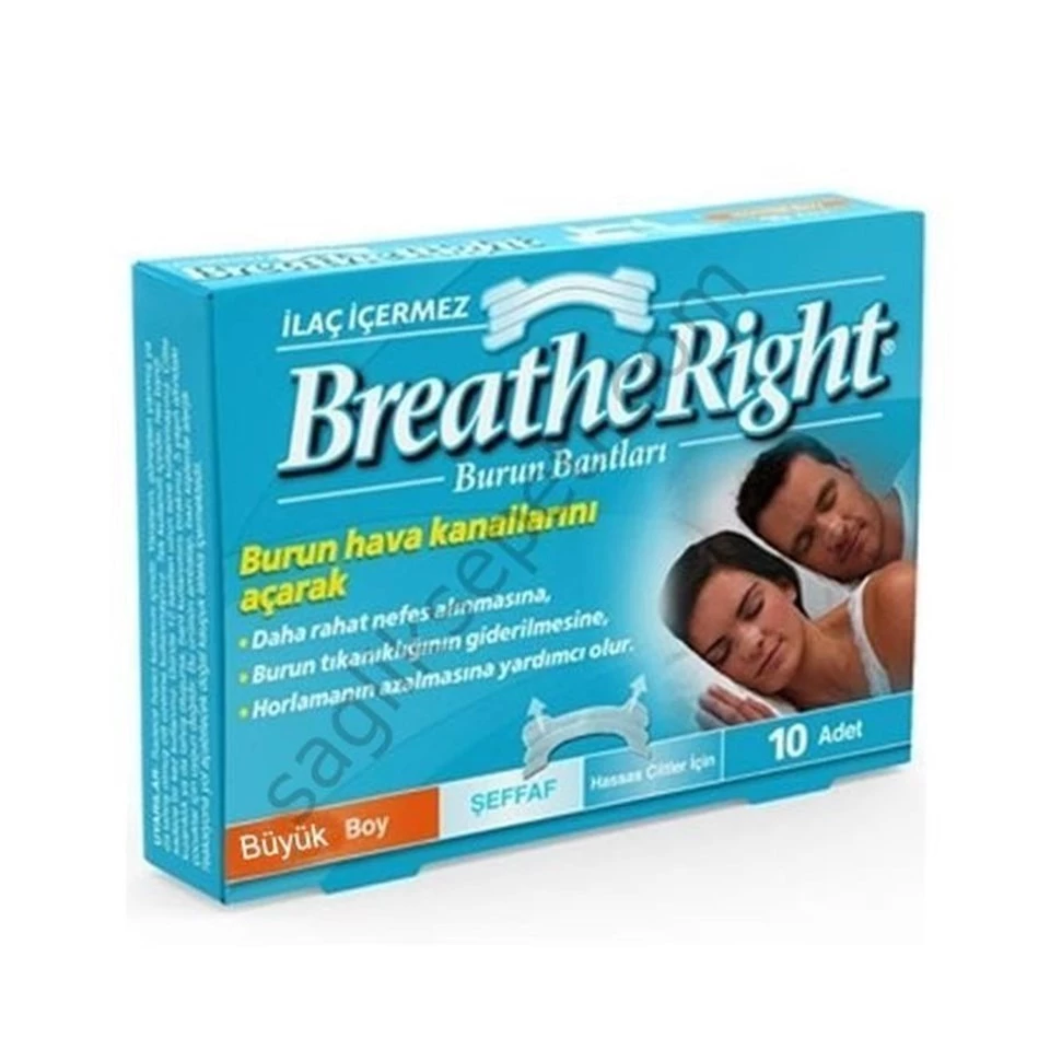 Breathe Right Burun Bandı Seffaf Büyük