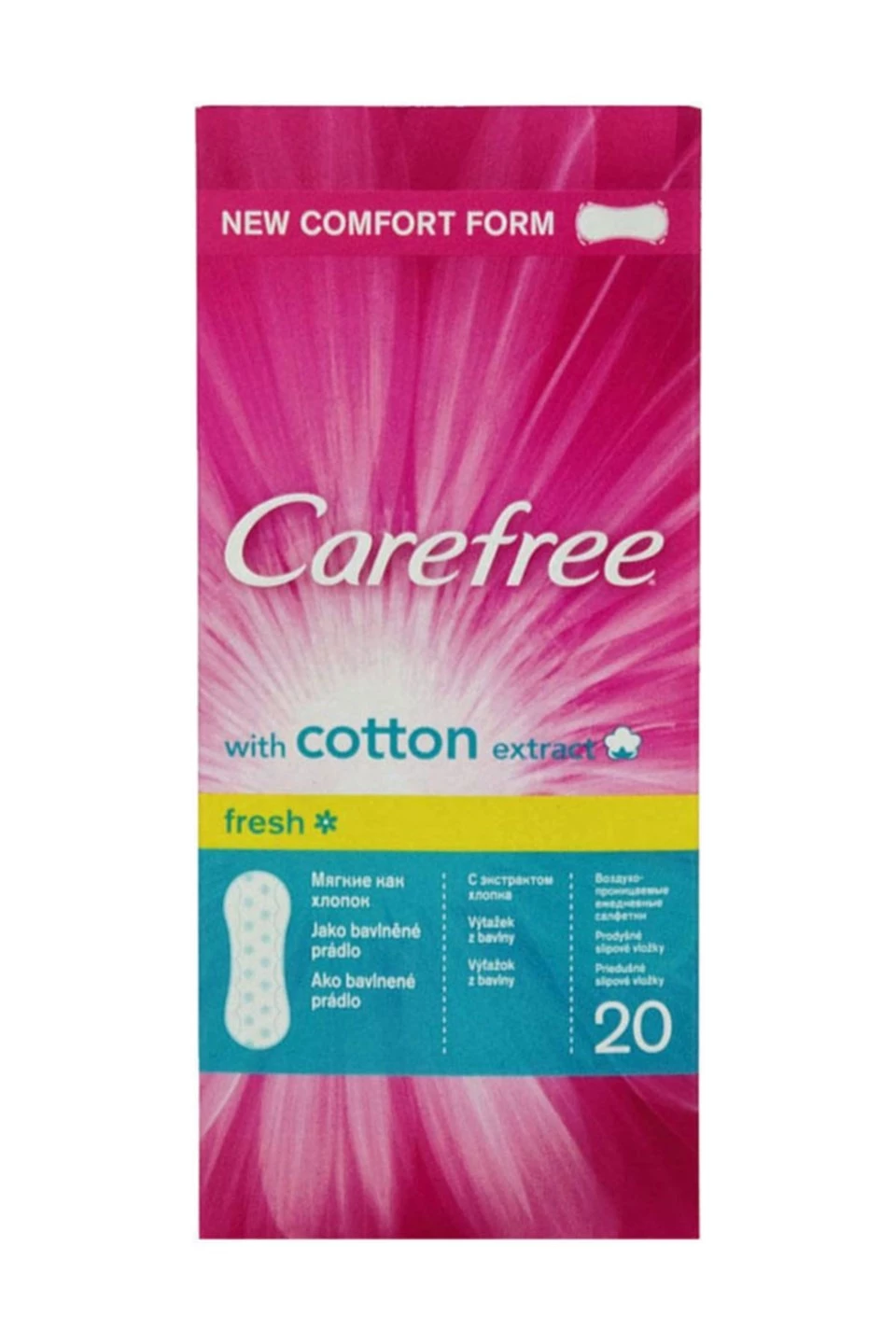 Carefree Cotton 20'li