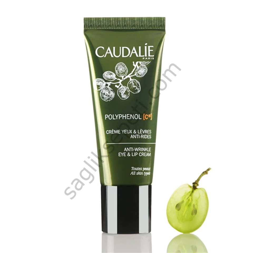 Caudalie Polyphenol C15 Anti-Wrinkle Eye Lip Cream 15ml