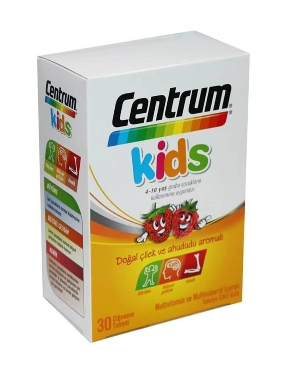 Centrum Kids Çocuk Vitamini 30 Çiğneme Tableti