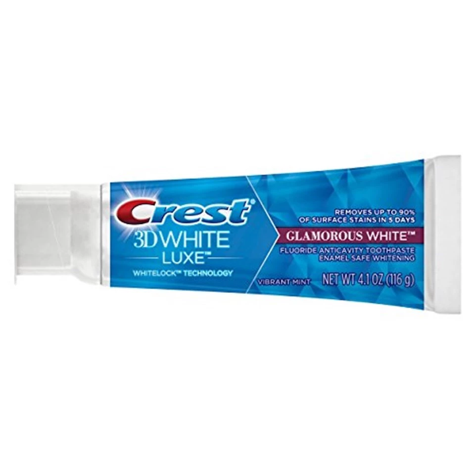 Crest 3D White Luxe Göz Alıcı Beyaz Diş Beyazlatma Canlı Nane Diş Macunu