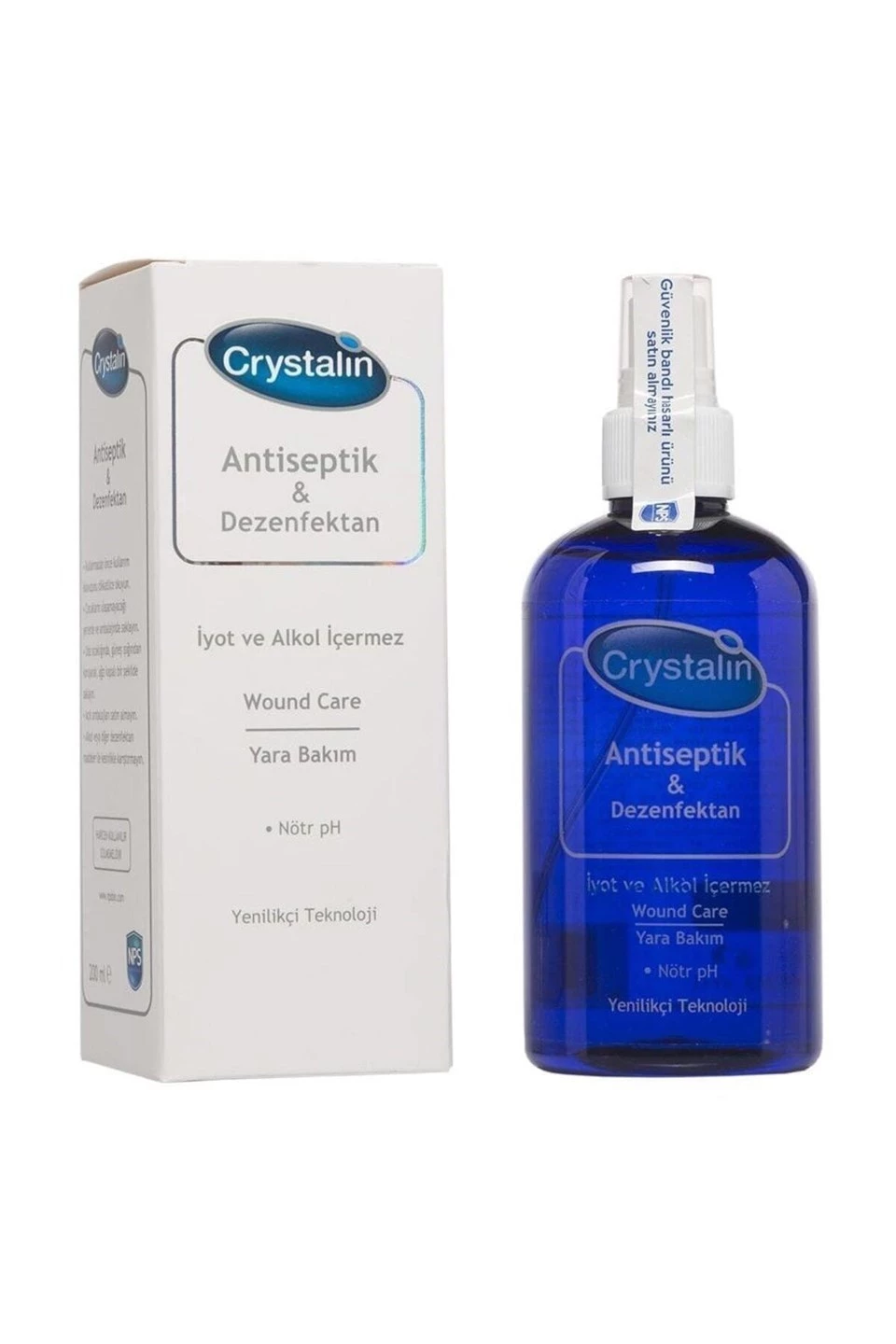 Crystalin Antiseptik & Dezenfektan Sprey 200 ml