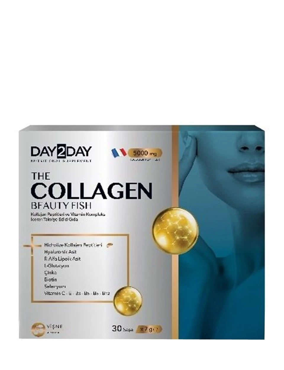 Day2Day The Collagen Beauty Fish Kollajen 30 Saşe x 7 gr