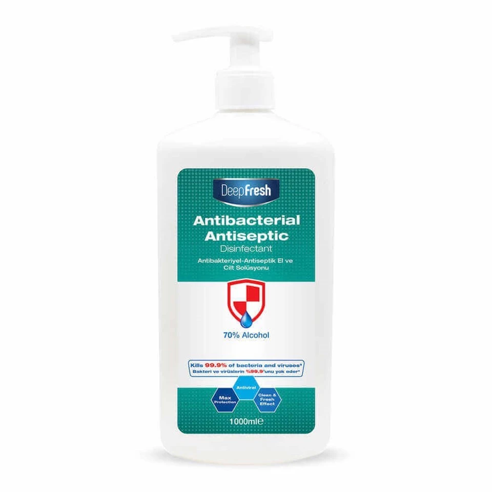 Deep Fresh Antiseptik-Antibakteriyel Dezenfektan 1000 ml