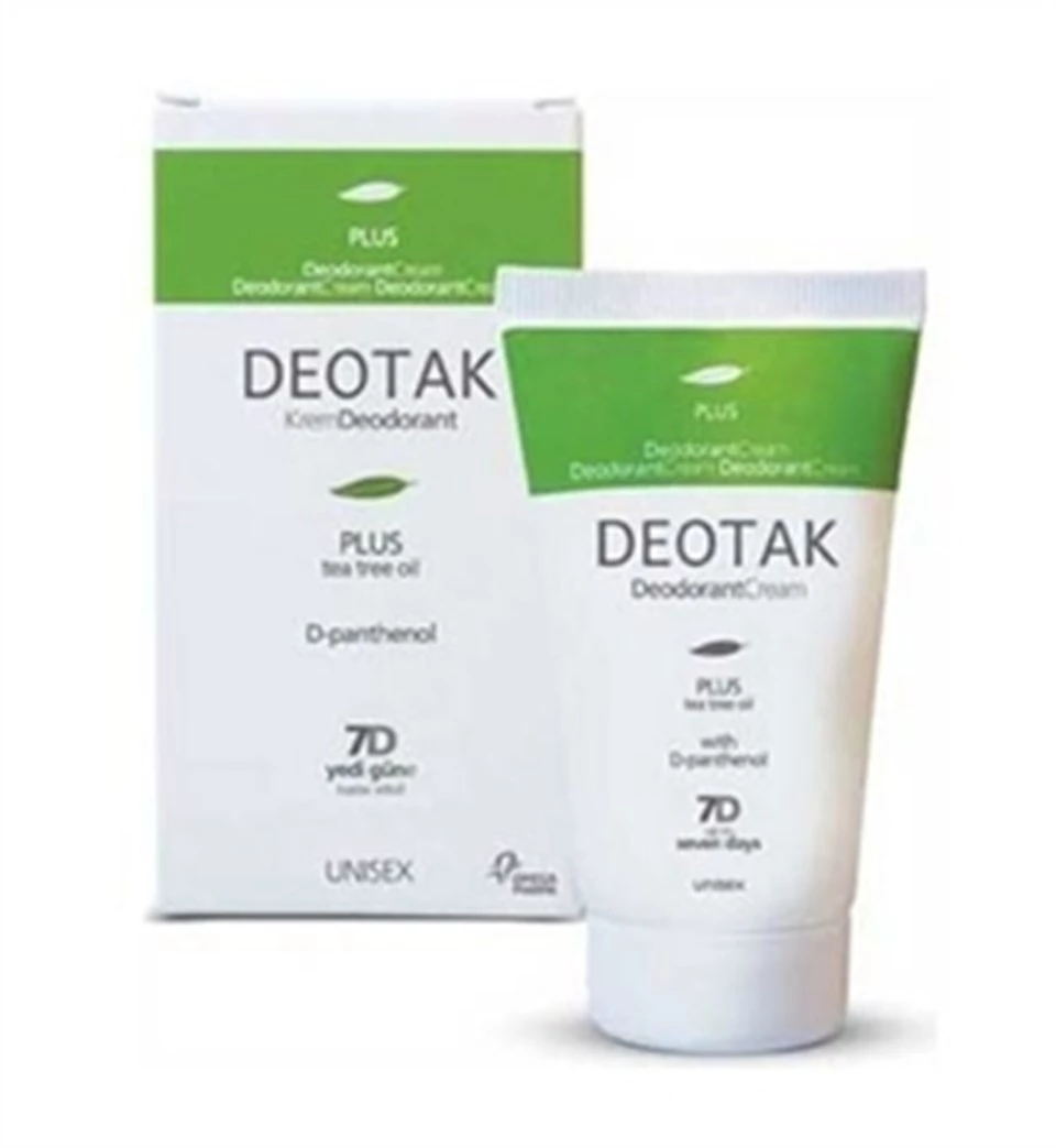 Deotak Plus Tea Tree Oil Krem Deodorant 35ml