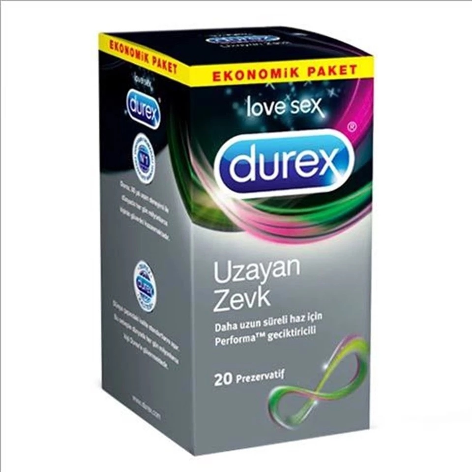 Durex Uzayan Zevk 20'li Prezervatif