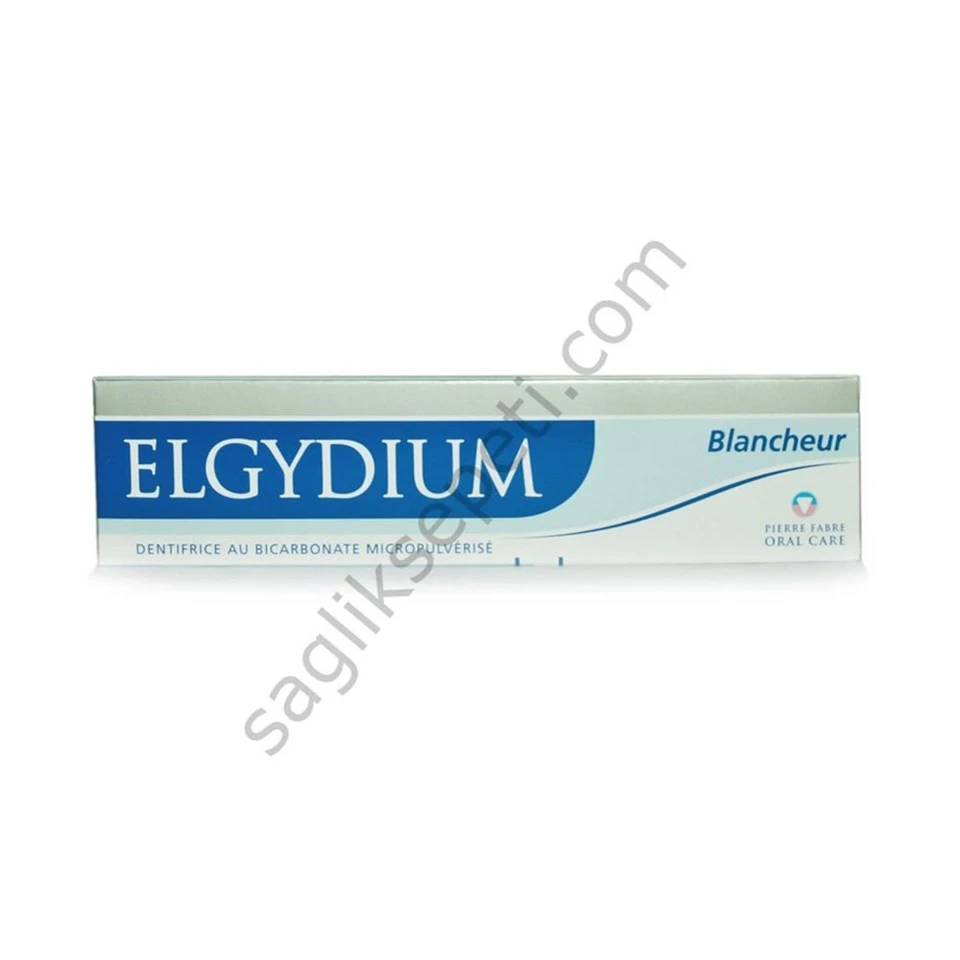 Elgydium Whitening Hassas Temizleyici ve Beyazlatıcı Diş Macunu
