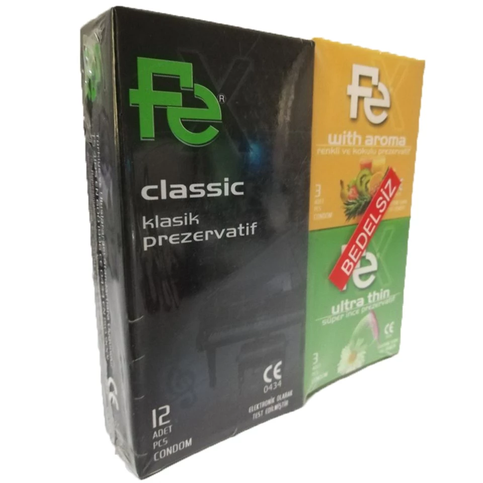 Fe Classic Prezervatif 12 Adet + 6 Hediyeli