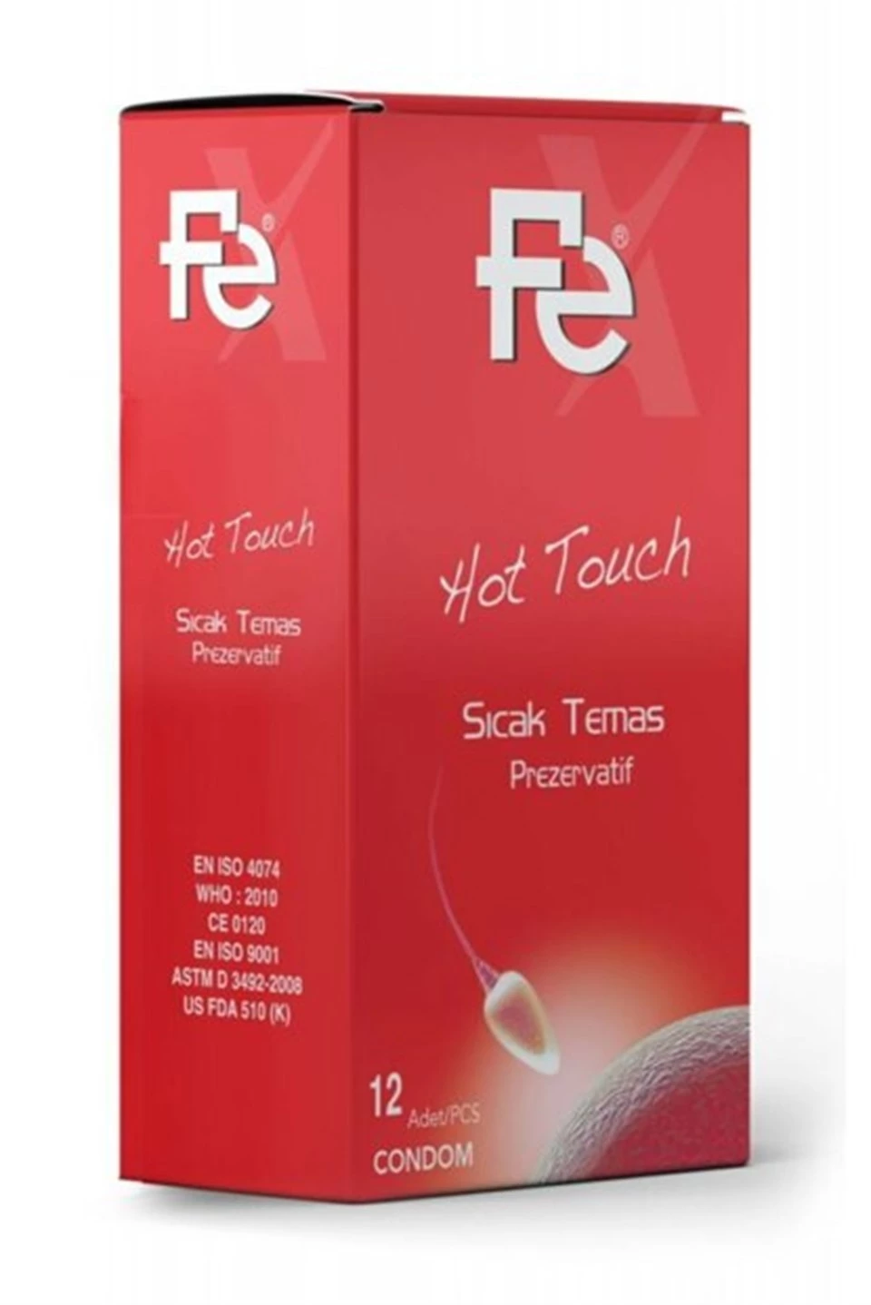 Fe Hot Touch Prezervatif 12li Kutu