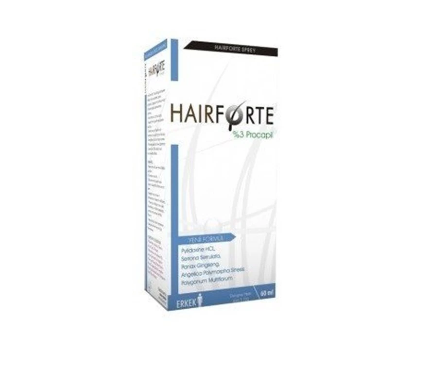 Hair Forte Erkek Sprey %3 Procapil - Saç Dökülmesine Karşı 60 Ml