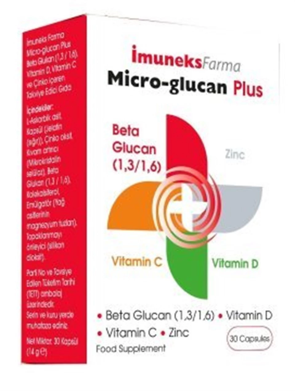 Micro-glucan Plus 30 Kapsül