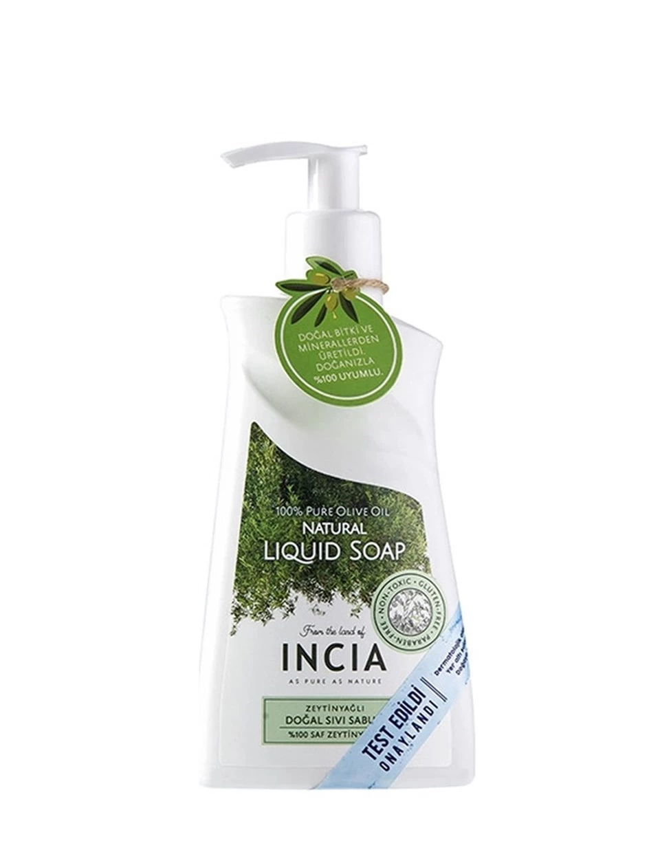 Incia Pure Olive Oil Natural Liquid Soap 250ml
