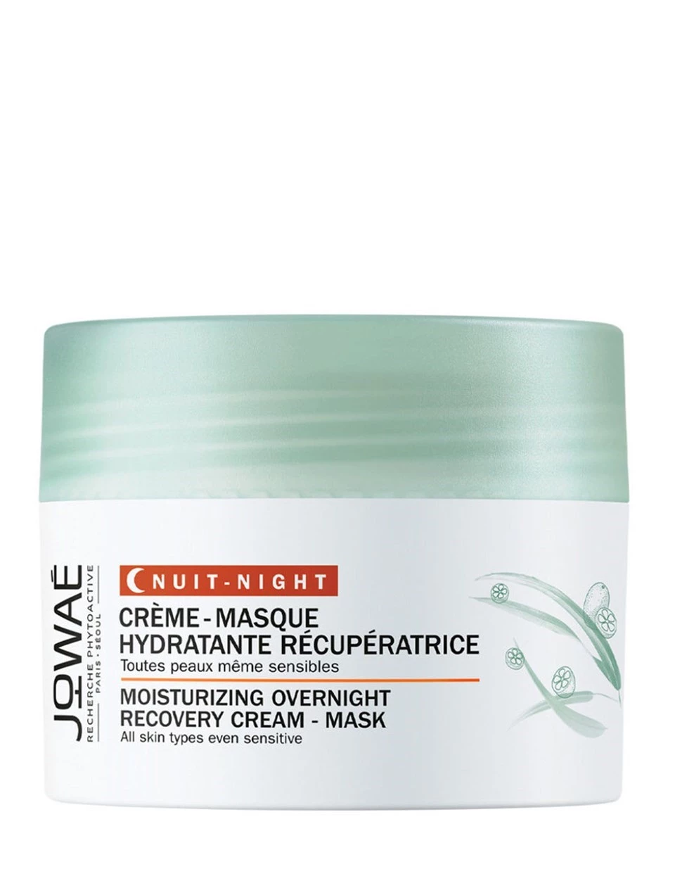 Jowae Moisturizing Overnight Recovery Cream mask 40 ml