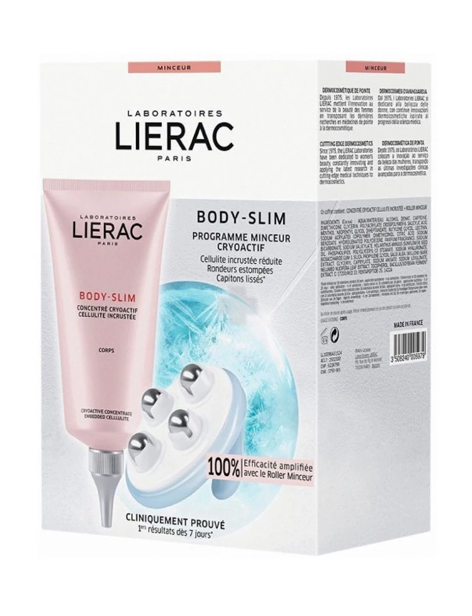 Lierac Body-Slim-Cryoactive Concentrate Program 150 ml+ Masaj Aleti