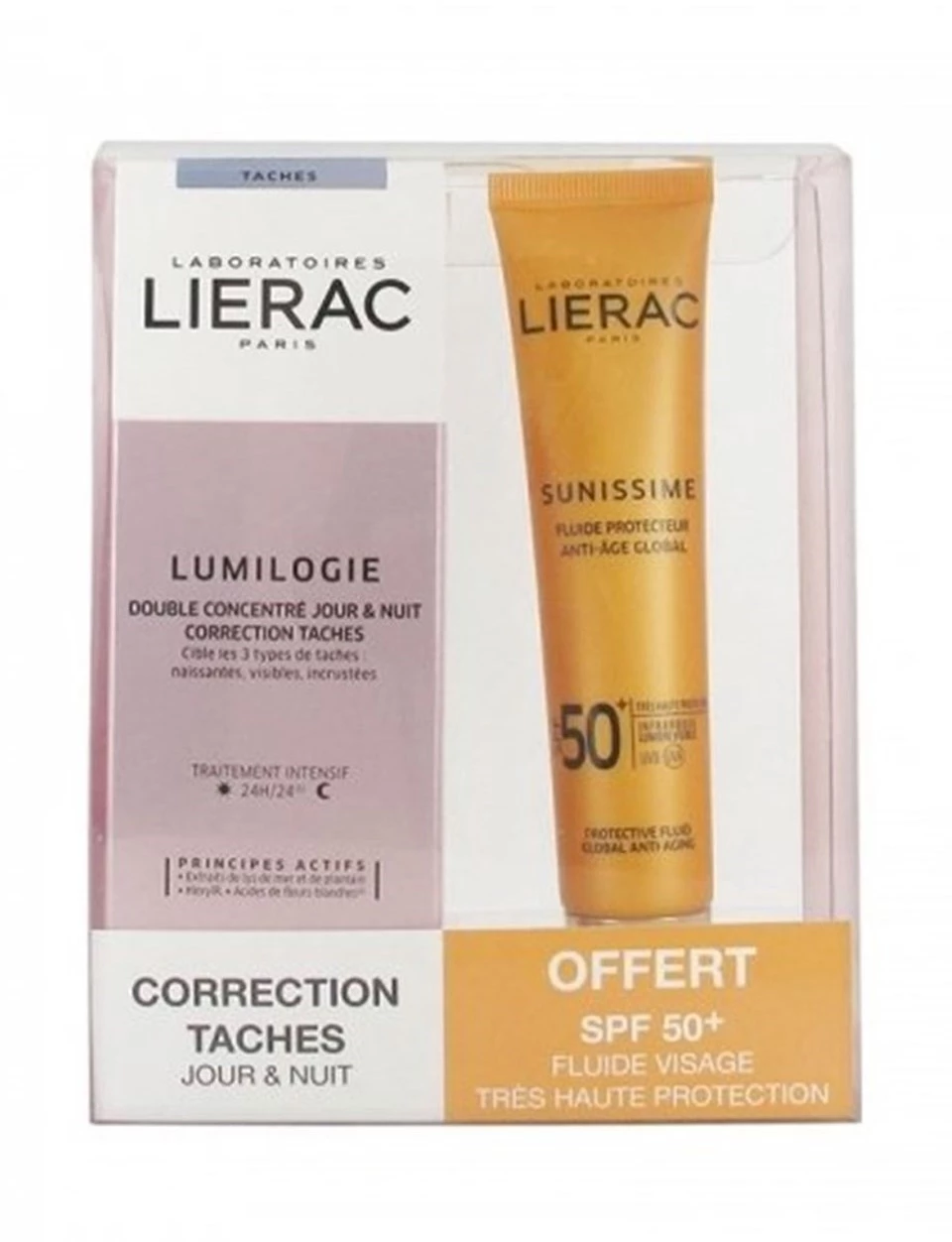 Lierac Lumilogie Correction Taches Day And Night +Sunnissime SPF 50 +40 ml