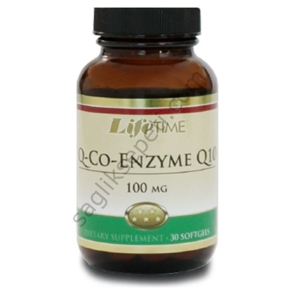 Lifetime Q-Co-Enzyme Q10 100 mg 30 Softgels