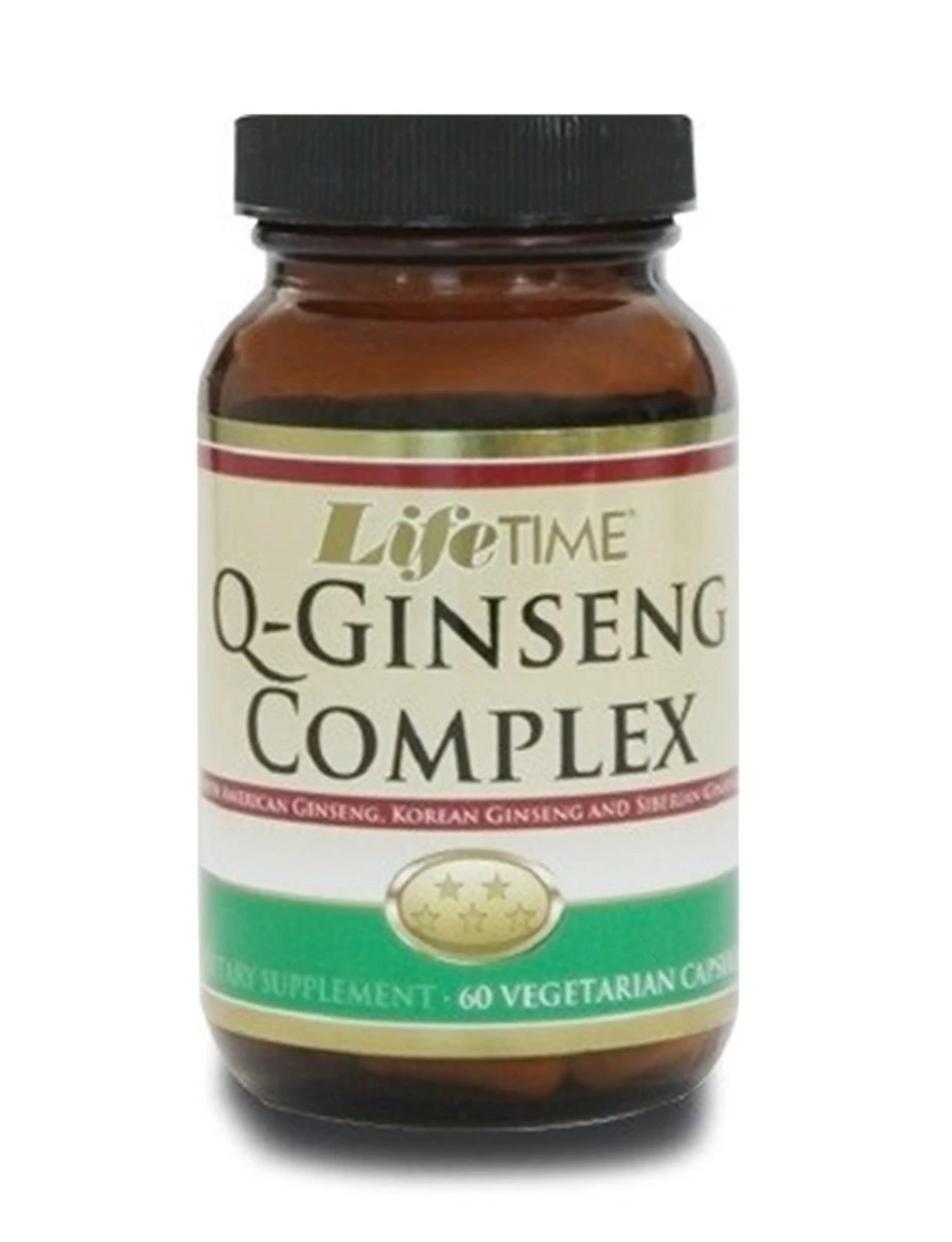 Lifetime Q-Ginseng Complex Veggie Capsules 60 Kapsül