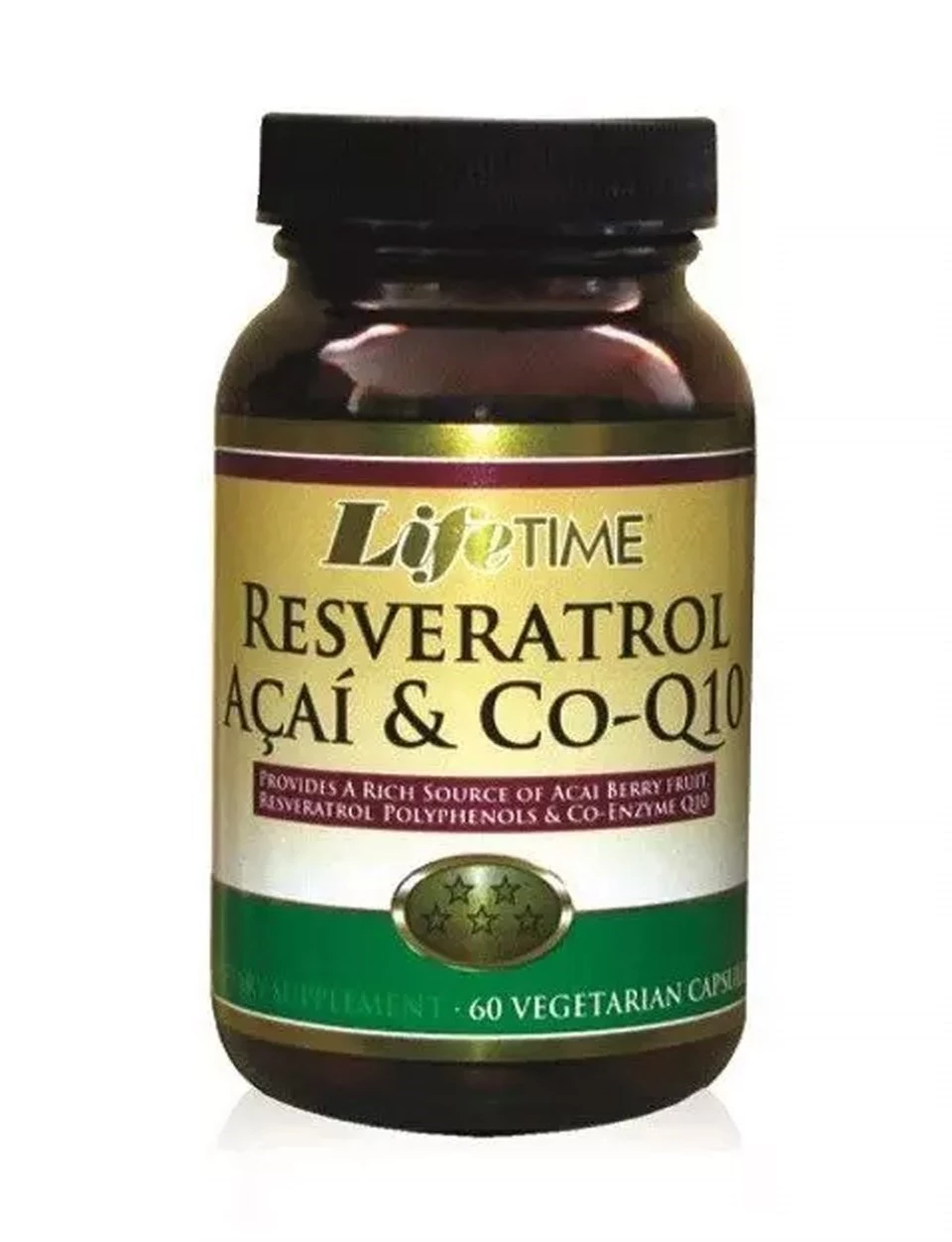 Lifetime Q-Resveratrol&Acai&Coq10 60 Kapsül