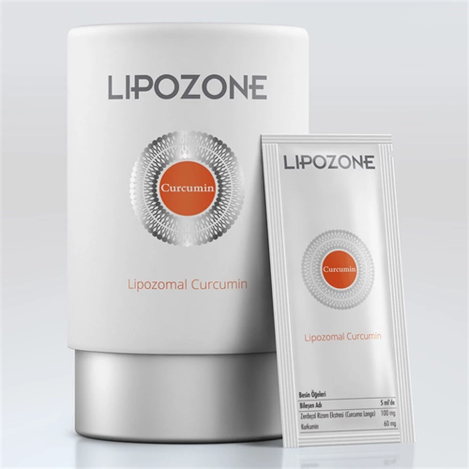 Lipozone Lipozomal Curcumin Takviye Edici Gıda 160 mg 5 ml 30 Adet Sıvı Saşe