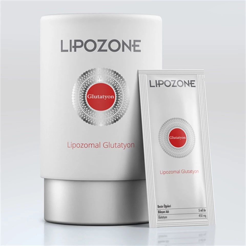Lipozone Lipozomal Glutatyon Takviye Edici Gıda 450 mg 5 ml 30 Saşe