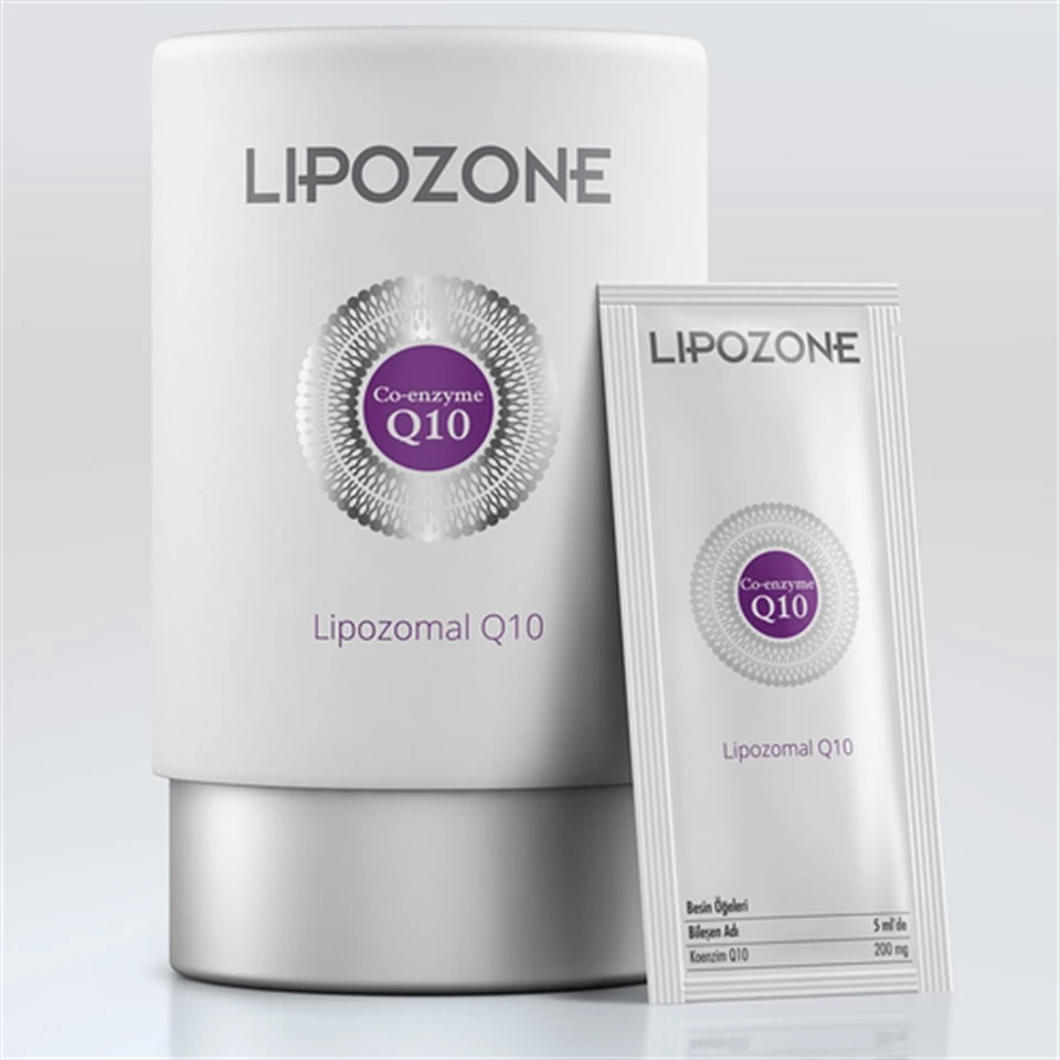 Lipozone Lipozomal Q10 200 mg 5 ml 30 Saşe