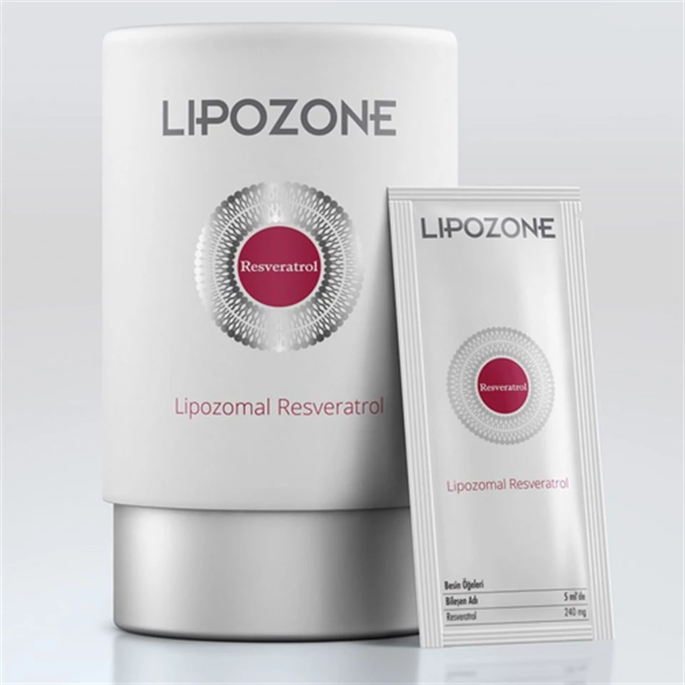 Lipozone Lipozomal Resveratrol Takviye Edici Gıda 240 mg 5 ml 30 Saşe