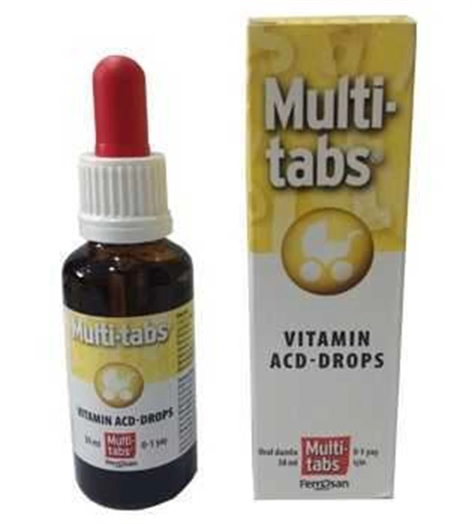 Multi-Tabs Vitamin ACD-Drops Oral Damla 30 ml