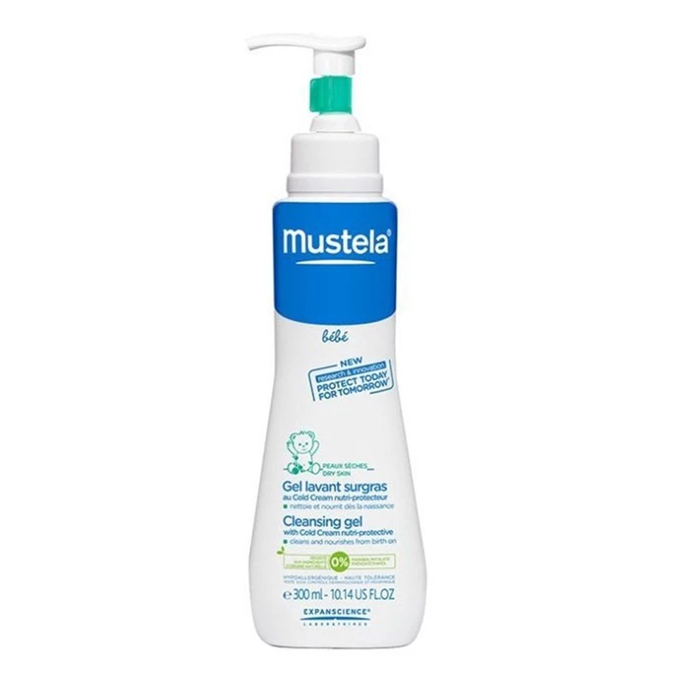 Mustela Cleansing Gel With Cold Cream Nutri Protective 300 ml