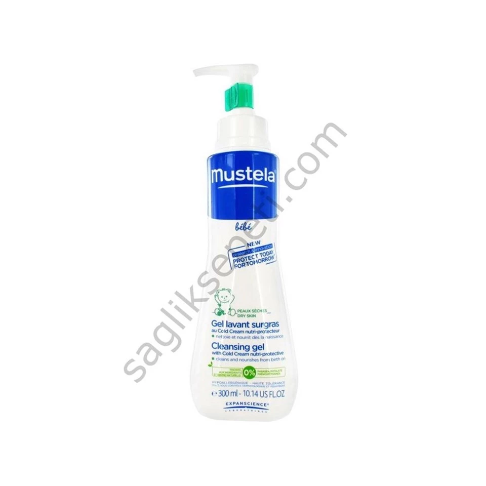 Mustela Cleansing Gel With Cold Cream Nutri-Protectiv 300 ml