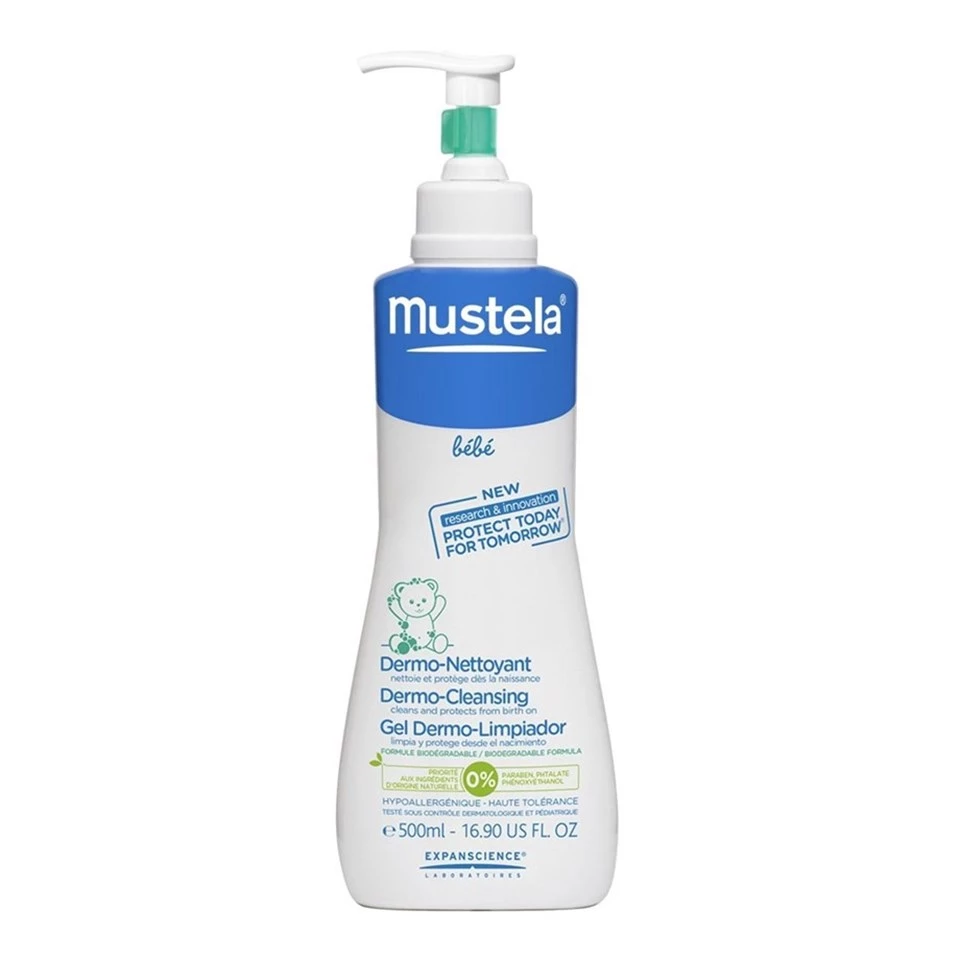 Mustela Dermo Cleansing Saç ve Vücut Şampuanı - 500 ml