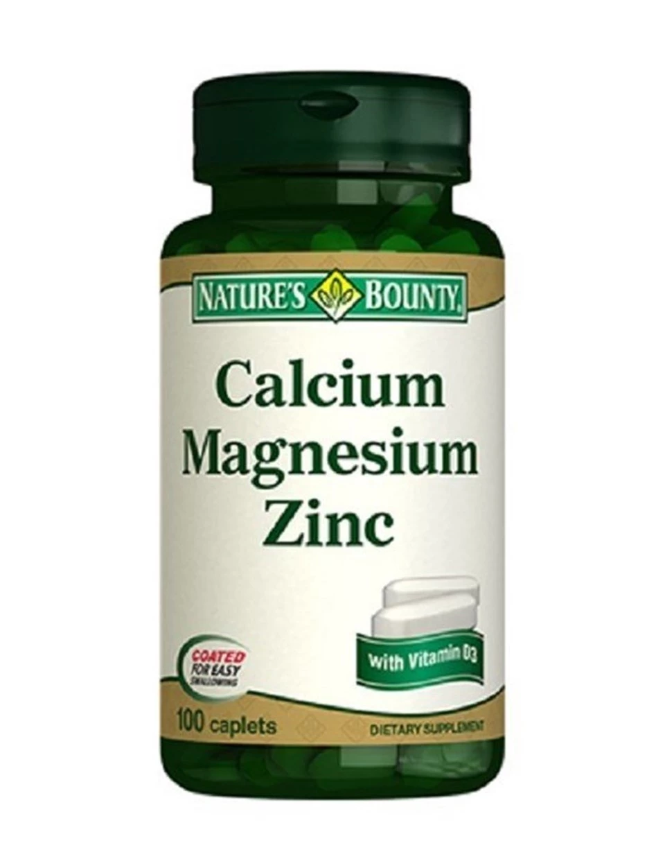 Nature´s Bounty Calcium Magnesium Zinc + D3 100 Kaplet