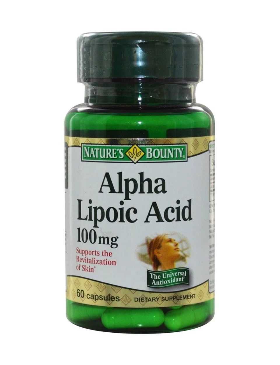 Nature's Bounty Alpha Lipoic Acid 100 Mg 60 Kapsul