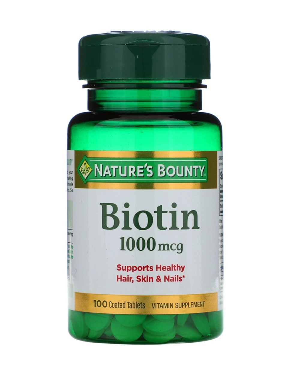 Nature'S Bounty Biotin 1000 Mg 100 Tablet