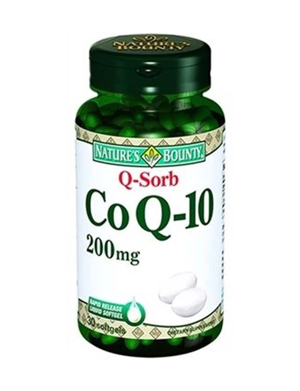 Nature's Bounty Co Q-10 200 mg Q-Sorb 30 Softgel