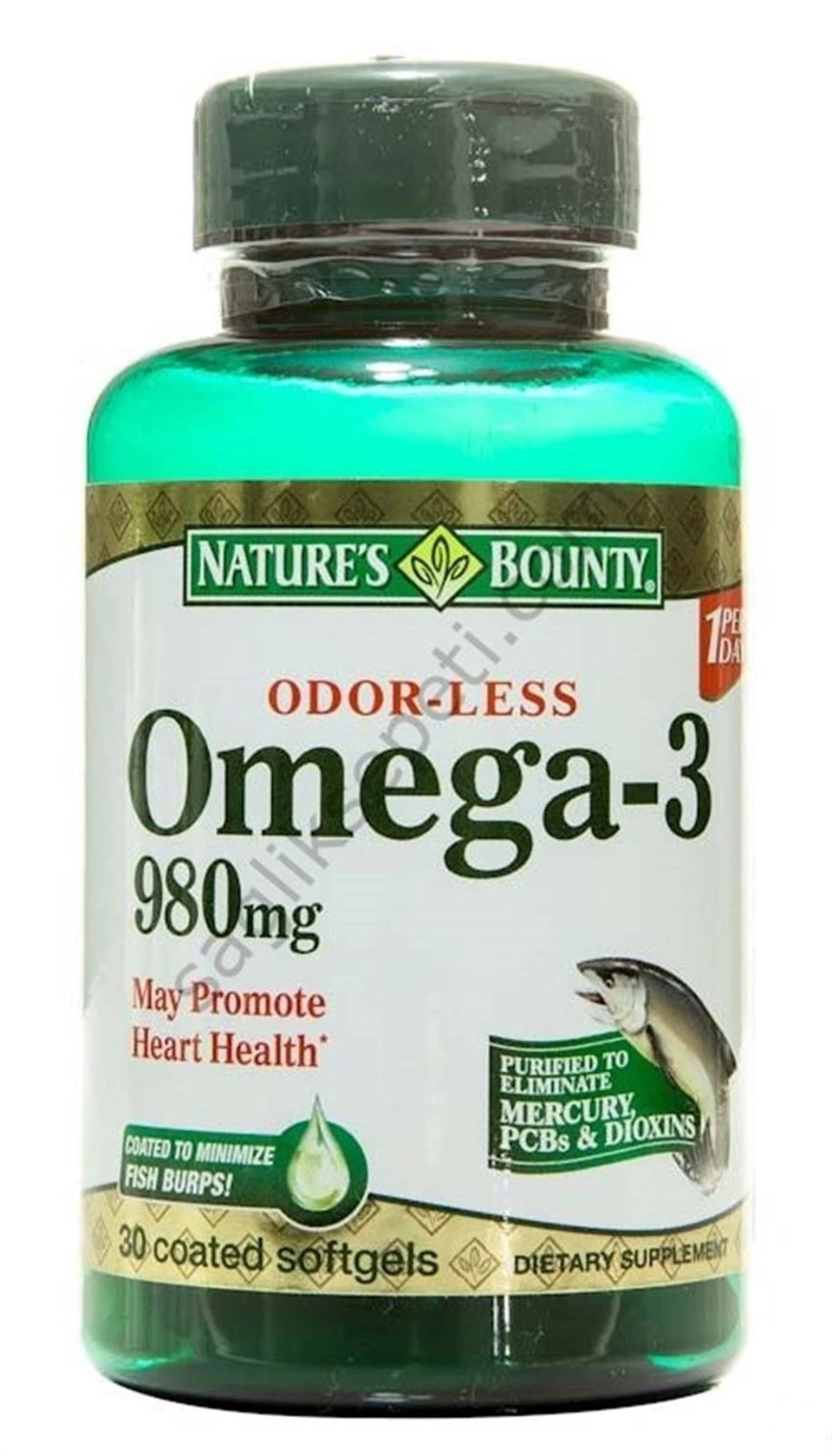 Nature's Bounty Omega-3 980 mg 30 Kapsül