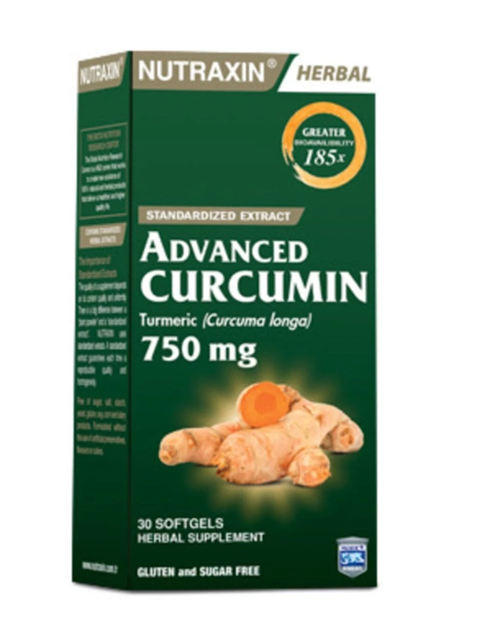 Nutraxin Advanced Curcumin 750 mg Takviye Edici Gıda 30 Yumuşak Kapsül