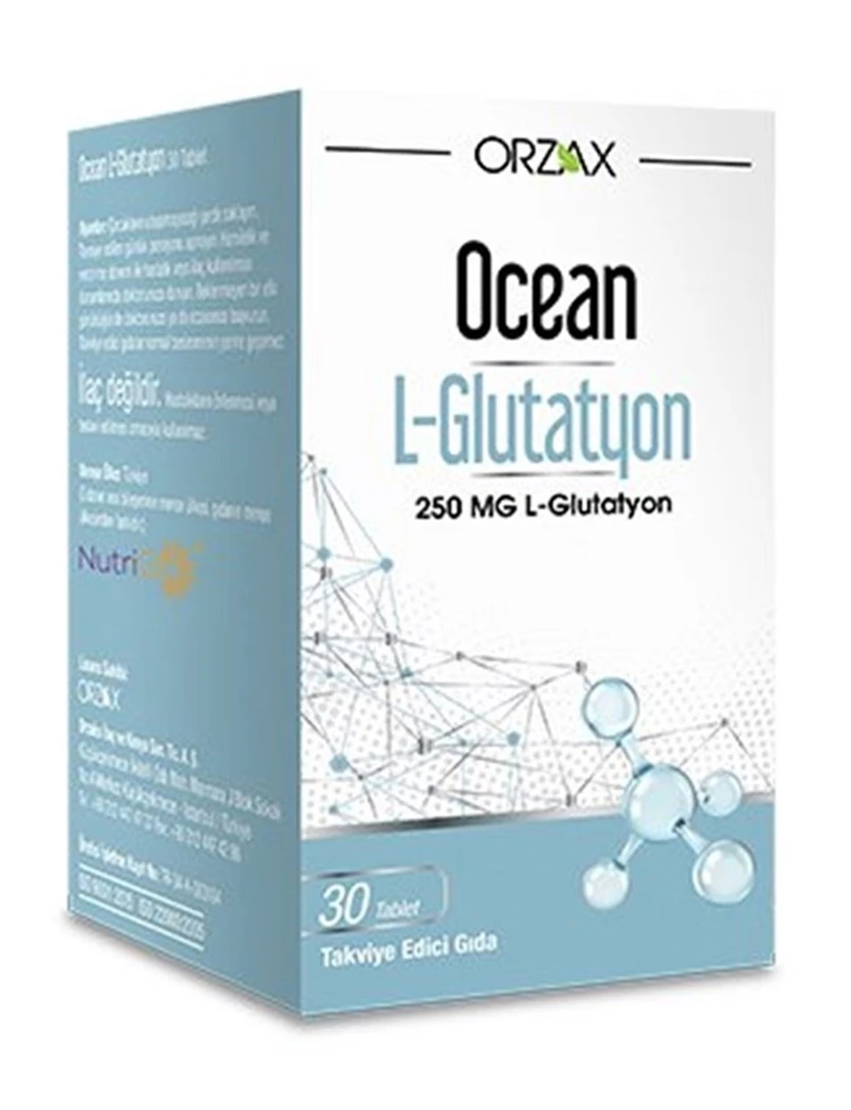 Ocean L-Glutathione 250 mg 30 Tablet