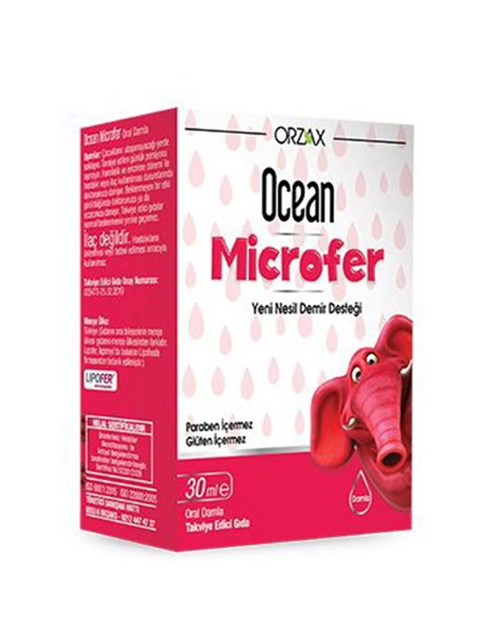 Ocean Microfer Takviye Edici Gıda 30 ml