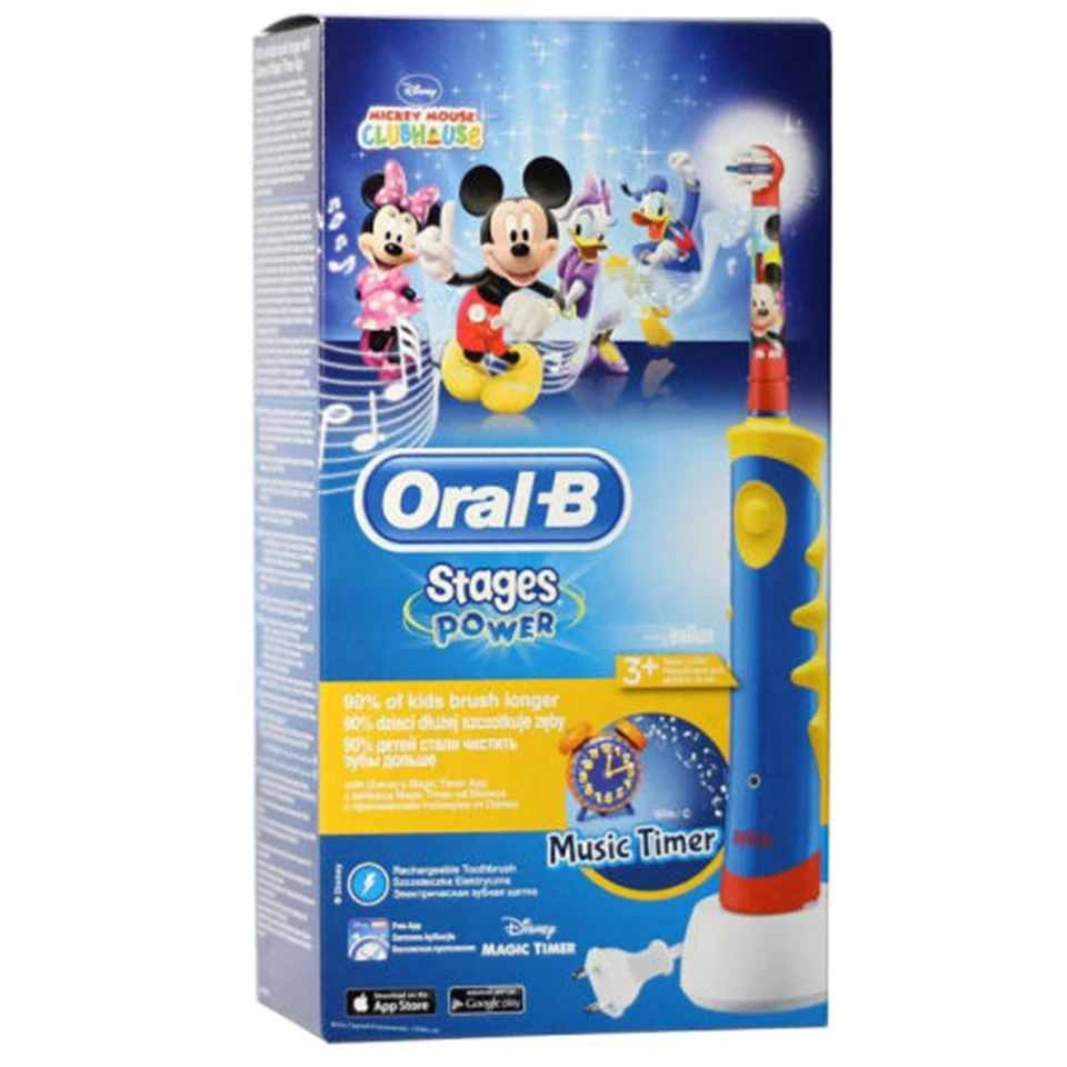 Oral-B Şarj Edilebilir Diş Fırçası Çocuklar için Mickey