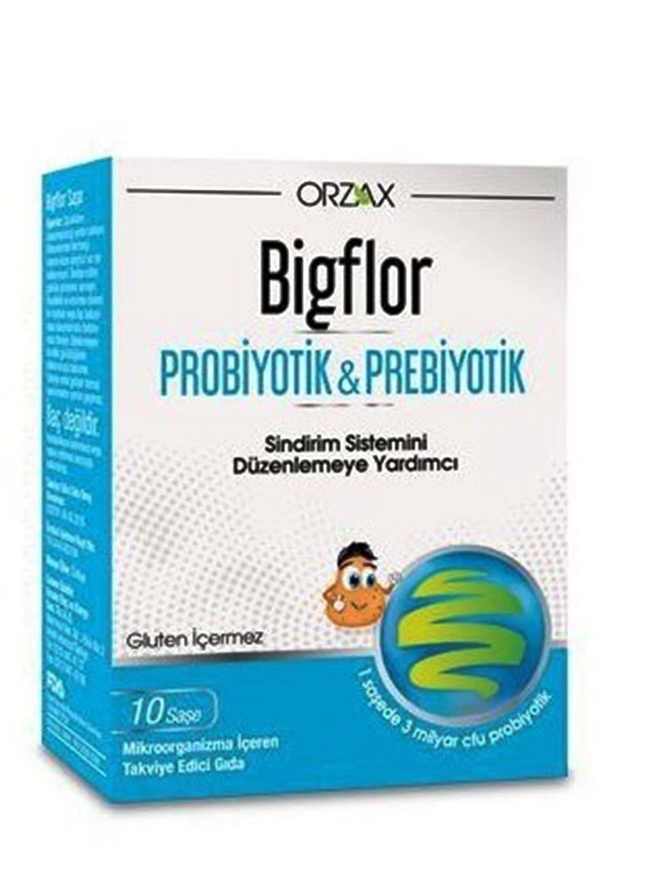Orzax Bigflor 10 Saşe Probiotic & Prebiotic