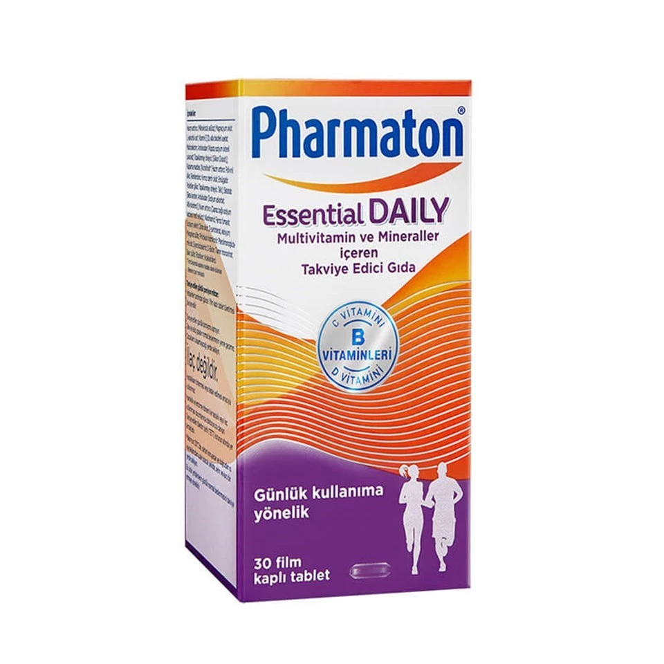 Pharmaton Essential Daily Takviye Edici Gıda 30 Film Kaplı Tablet
