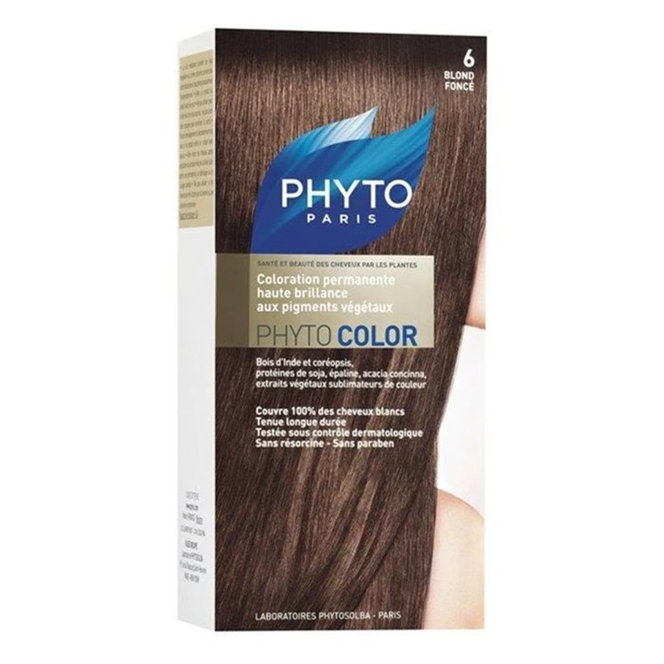 Phyto Color 6 Dark Blond - Koyu Sarı Saç Boyası