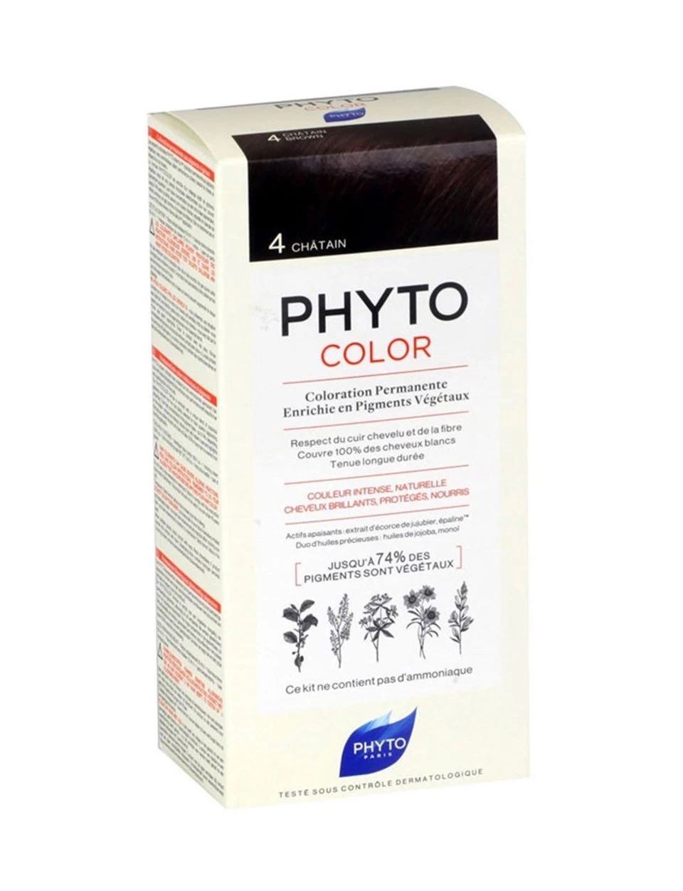 Phyto Phytocolor Bitkisel Saç Boyası - 4 Kestane