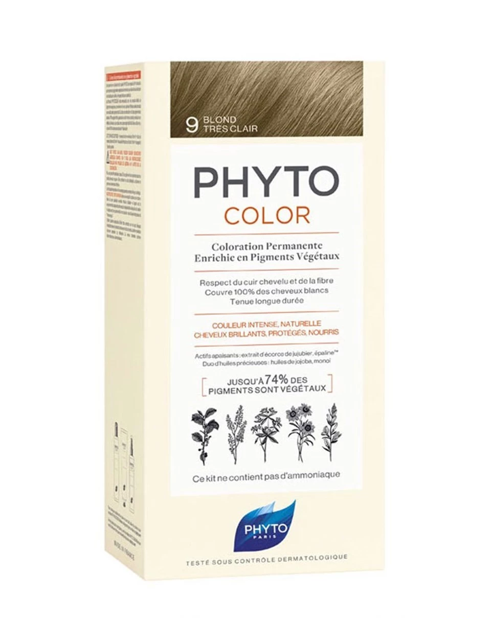 Phyto Phytocolor Bitkisel Saç Boyası - 9 - Açık Sarı