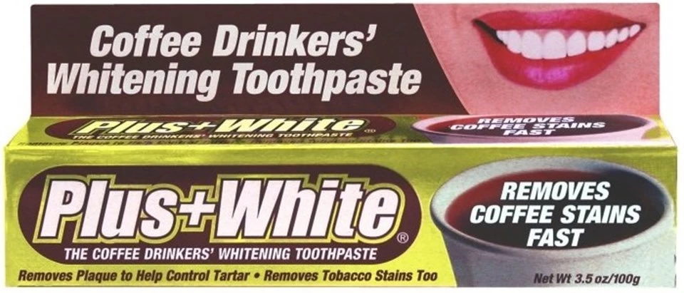Plus White Coffee Drinkers Whitening Toothpaste